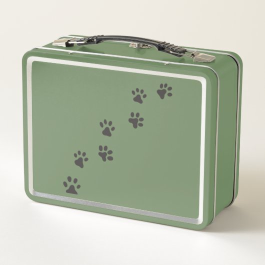 Aangepaste Hondenliefhebbers Lunch Box (Achterkant)