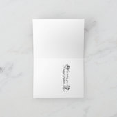 Aangepaste hondenliefhebbers moederdag bedankkaart (Binnen)