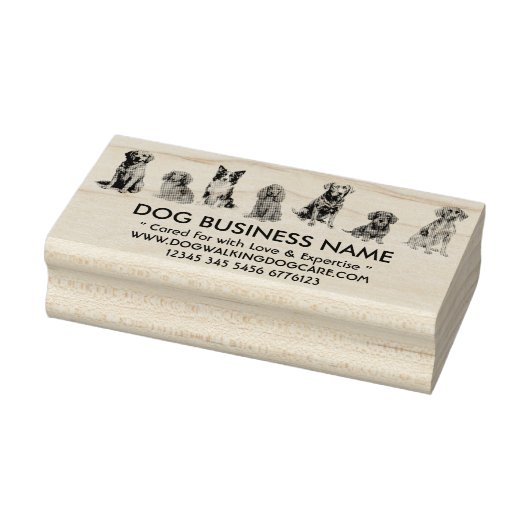 Aangepaste Hondenras Rubber Stamp Rubberstempel (Stempel)