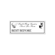 Aangepaste Honey Stempel Houdbaarheidsdatum