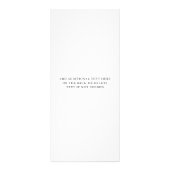 Aangepaste honing prijzenlijst vouwkaart - Modern  Reclamekaart (Achterkant)