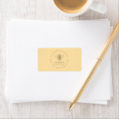 Aangepaste honing zakelijke promotie etiket (Insitu)