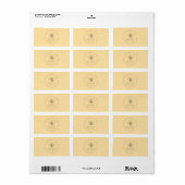 Aangepaste honing zakelijke promotie etiket (Full Sheet)