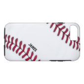 Aangepaste honkbal iPhone 7-hoesje Case-Mate iPhone Case (Achterkant (Horizontaal))