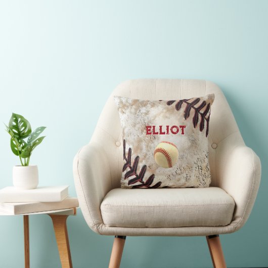 Aangepaste honkbal kussen, gepersonaliseerde honkb kussen (Stoel)