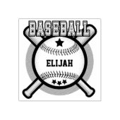 Aangepaste honkbal Logo Rubberstempel (Afrduk)