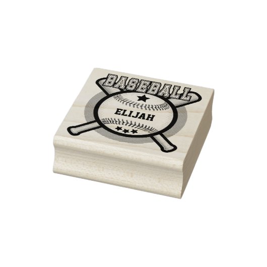 Aangepaste honkbal Logo Rubberstempel (Stempel)
