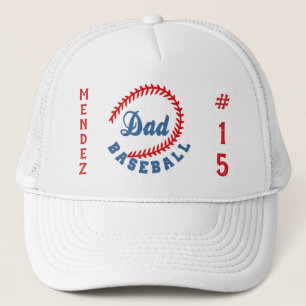 Aangepaste honkbal papa ontwerp trucker pet