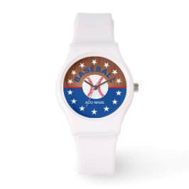 Aangepaste honkbal sport vrouwen horloge