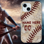 Aangepaste honkbal telefoonhoezen, voor nieuwste t iPhone 15 case