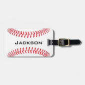Aangepaste honkbalBagagelabels Bagagelabel (Voorkant horizontaal)