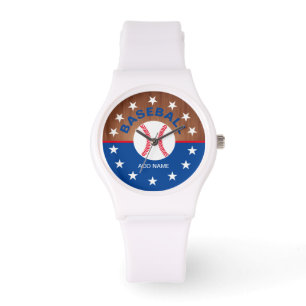 Aangepaste honkbalsport vrouwen horloge
