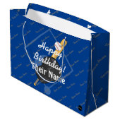Aangepaste honkbalthema cadeautas HAMbyWG (Achterkant Gekanteld)