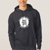 Aangepaste hoodie met Afbeelding en tekst (Voorkant)