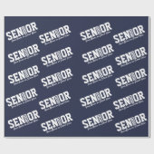 Aangepaste hoofdblokletters van 2020 cadeaupapier (Vlak)