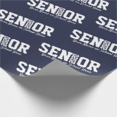 Aangepaste hoofdblokletters van 2020 cadeaupapier (Hoek)