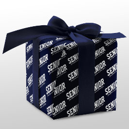 Aangepaste hoofdblokletters van 2020 cadeaupapier