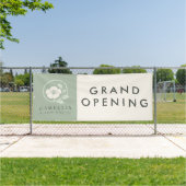 Aangepaste hoofdspa grand opening banner (Insitu)