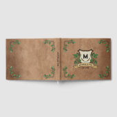 Aangepaste Hoppen Gerst Monogram Verweerd Uw Pub  Gastenboek (Volledig)