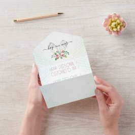 Aangepaste Hoppy PAAS EIEREN JACHT Konijn Feest Be All In One Uitnodiging