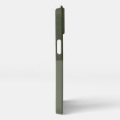 Aangepaste Horizontale Split Moss Groene iPhone 13 iPhone Hoesje (Rechterkant)