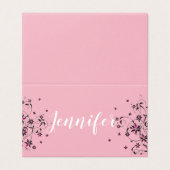 Aangepaste horizontale tapekaart kaart (Buitenkant ongevouwen)