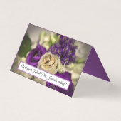 Aangepaste horizontale tapekaart kaart (Voorkant)