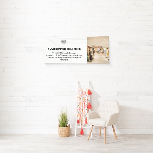Aangepaste horizontale zaken spandoek (Insitu)