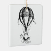 Aangepaste  hot-luchtballon keramisch ornament (Rechts)
