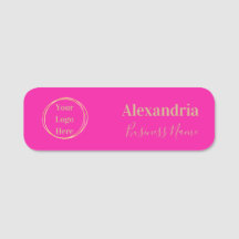 Aangepaste Hot Pink Gold-medewerker