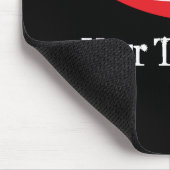 Aangepaste, hot-red chili pepper-muismatje muismat (Hoek)