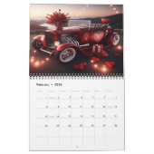 Aangepaste Hot Rods voor elke vakantie 20XX Kalender (Feb 2026)