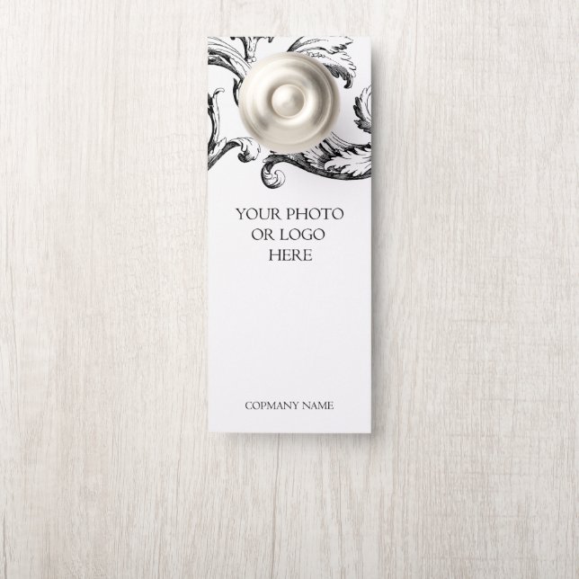 Aangepaste Hotel Resort Business Deurhanger (Op knop)