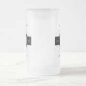 Aangepaste houtbewerking Zaagblad Vliegtuig Drinkw Matglas Bierpul (Center)