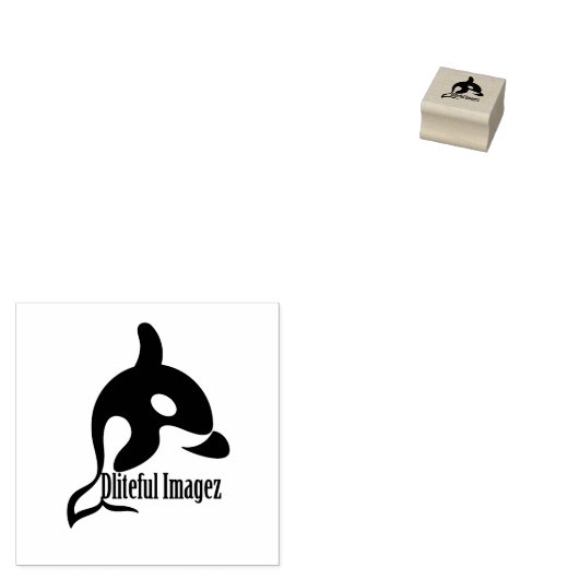 Aangepaste houten inktstempel rubberstempel (Gestempeld)