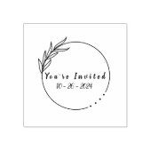 Aangepaste houten stempel voor evenementen (Afrduk)