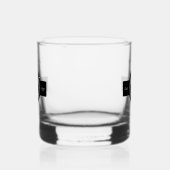 Aangepaste houtwerk Zaagblad Vliegtuig Drinkware R Whisky Glas (Rechts)