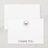 Aangepaste huid bedankkaart (Voorkant / Achterkant)