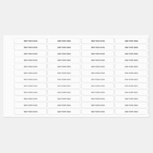 AANGEPASTE HUIDETIKETTEN