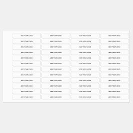 AANGEPASTE HUIDETIKETTEN LABELS
