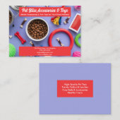 Aangepaste Huisdier Accessoires & Supplies Visitek Visitekaartje (Voorkant / Achterkant)