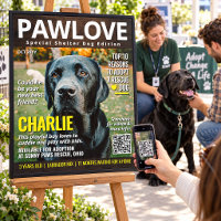 Aangepaste 'Huisdier Adoptie' Magazijncover, Diere