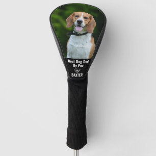 Aangepaste huisdier Beagle Dog Foto gepersonalisee Golfheadcover
