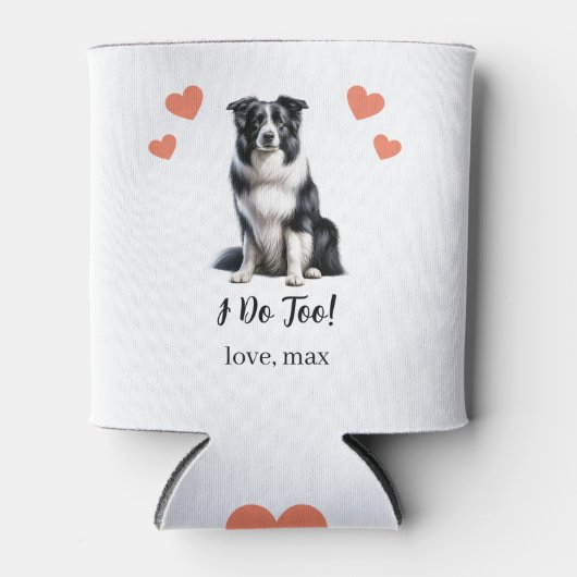 Aangepaste huisdier bruiloft Koelbox Blikjeskoeler (Voorkant)