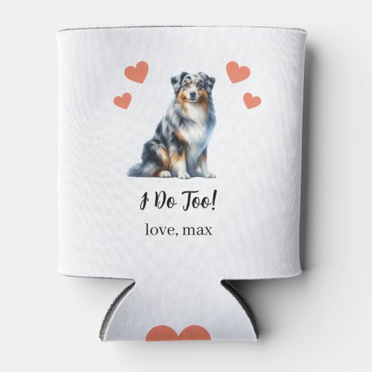 Aangepaste huisdier bruiloft Koelbox Blikjeskoeler (Voorkant)