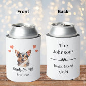 Aangepaste huisdier bruiloft Koelbox Blikjeskoeler