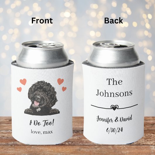 Aangepaste huisdier bruiloft Koelbox Blikjeskoeler