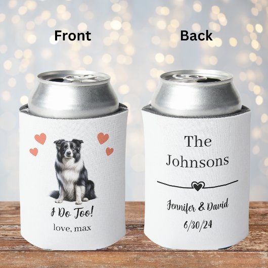 Aangepaste huisdier bruiloft Koelbox Blikjeskoeler