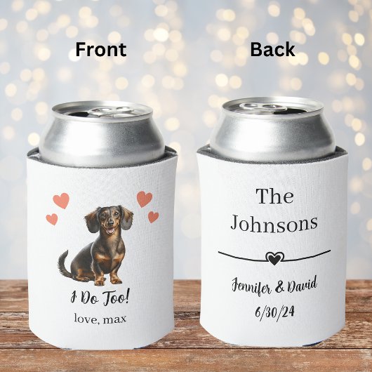 Aangepaste huisdier bruiloft Koelbox Blikjeskoeler