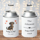 Aangepaste huisdier bruiloft Koelbox Blikjeskoeler